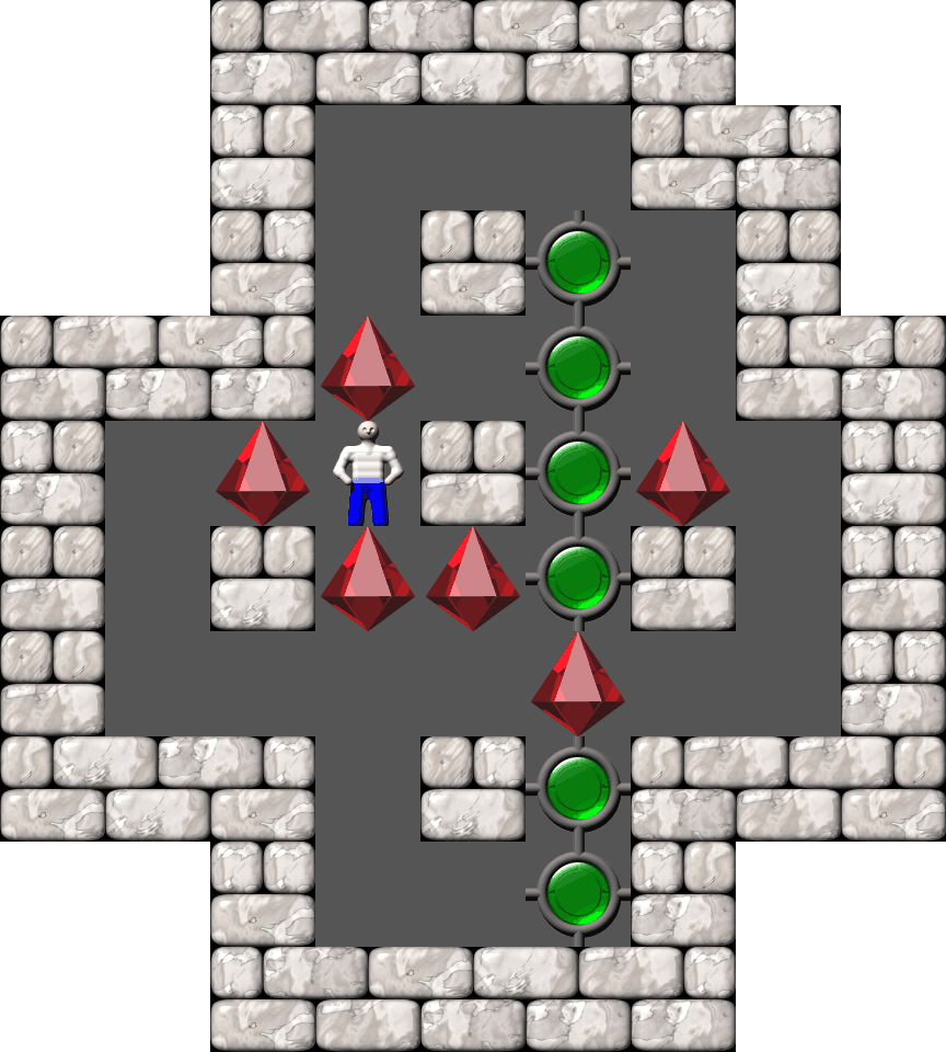 Sokoban Serg Belyaev 5 level 17